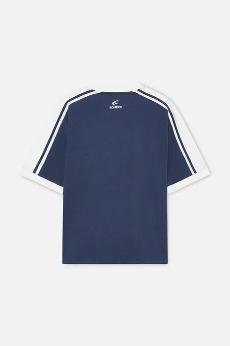 Scuffers Effortless Navy T-Shirt