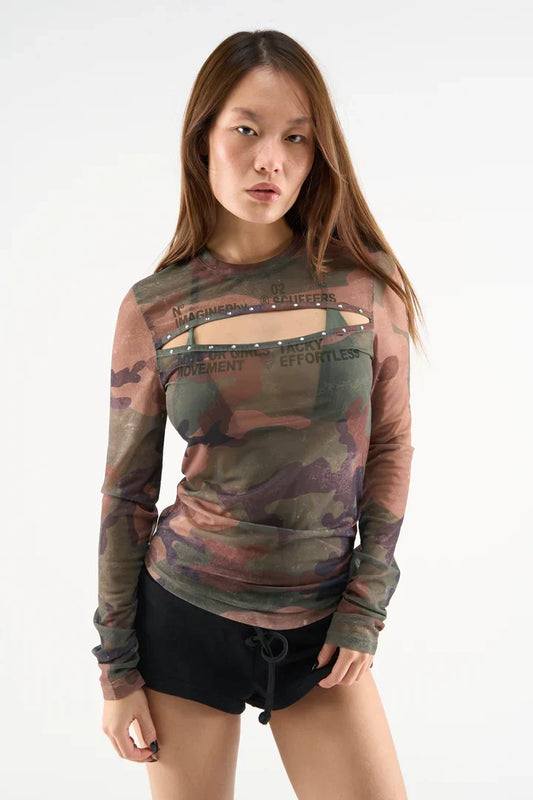 Scuffers Tane Camo Long sleeve