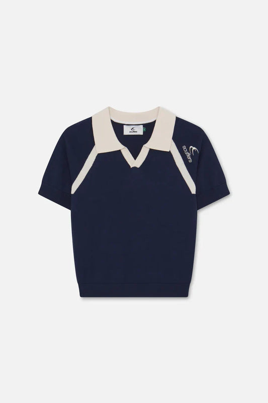 Scuffers Line Navy Polo
