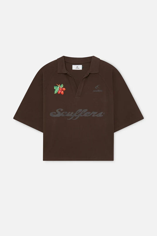 Scuffers Tropical Brown Polo