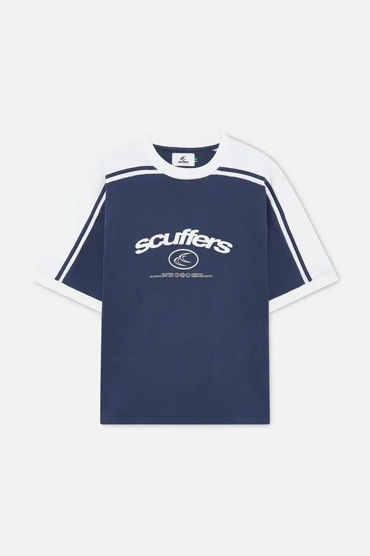 Scuffers Effortless Navy T-Shirt