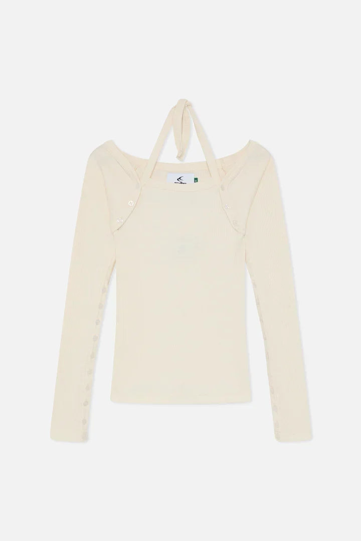 Scuffers Toggle Ecru Long sleeve
