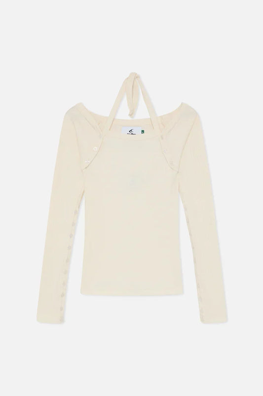 Scuffers Toggle Ecru Long sleeve