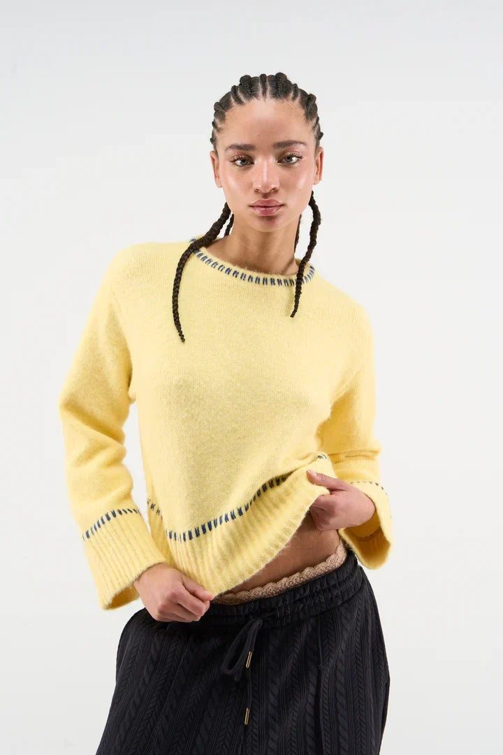 Scuffers Handmade Yellow Knit