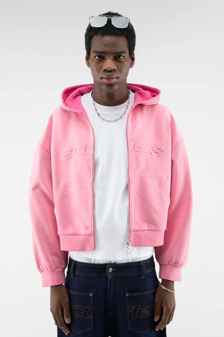 Scuffers Bullet Pink Zipper