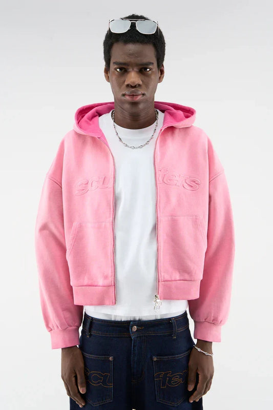Scuffers Bullet Pink Zipper