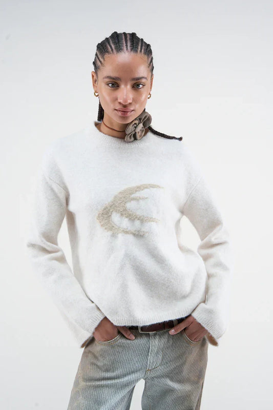 Scuffers Blend Ecru Knit