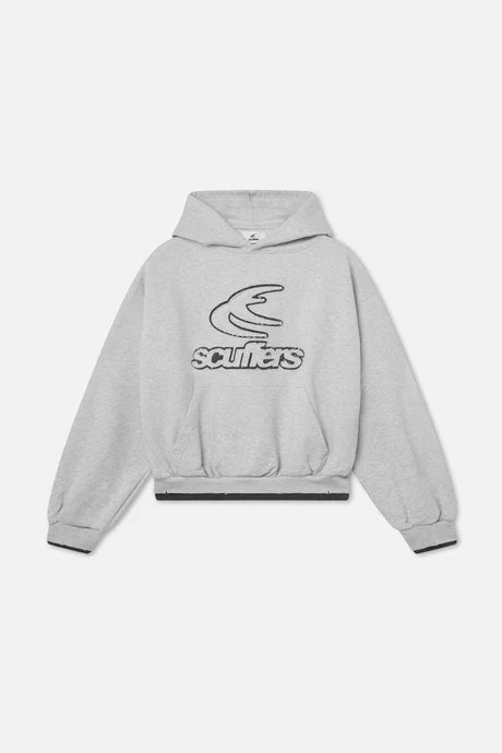 Scuffers Double Light Grey Hoodie