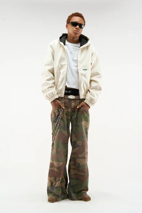 Scuffers Stained Ecru Work Jacket