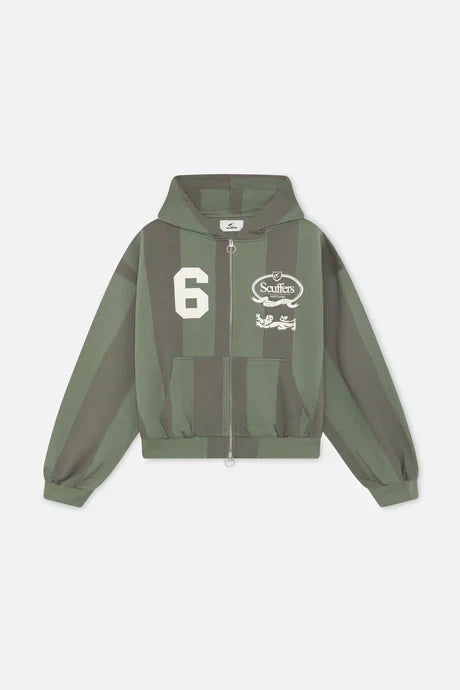Scuffers Picadilly Green Zipper