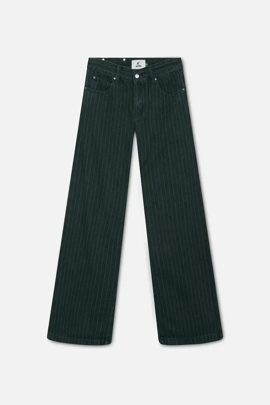 Scuffers Pinstripe Carrie Green Pants