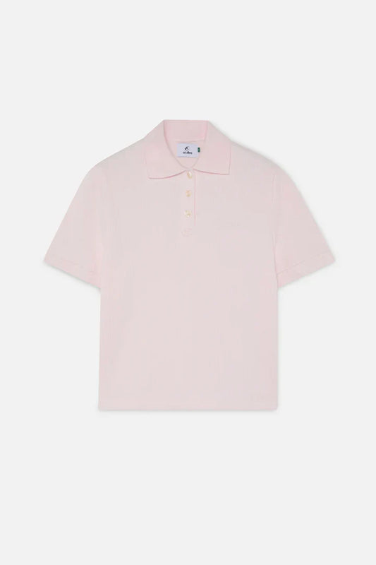 Scuffers Waffle Burgundy Polo